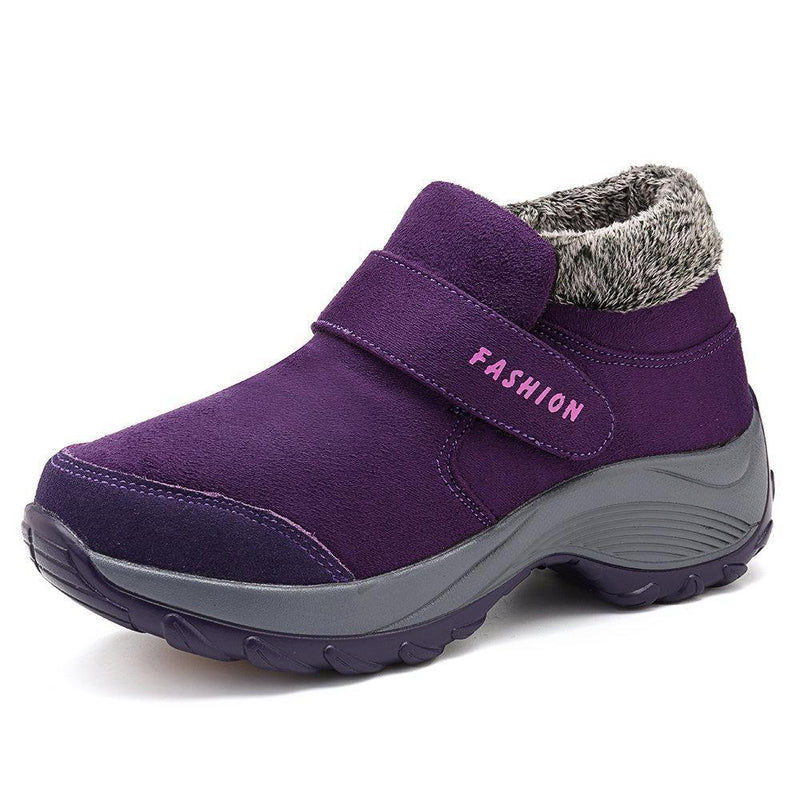 Comfortable Gym Sport Shoes Velvet Snow Sneakers