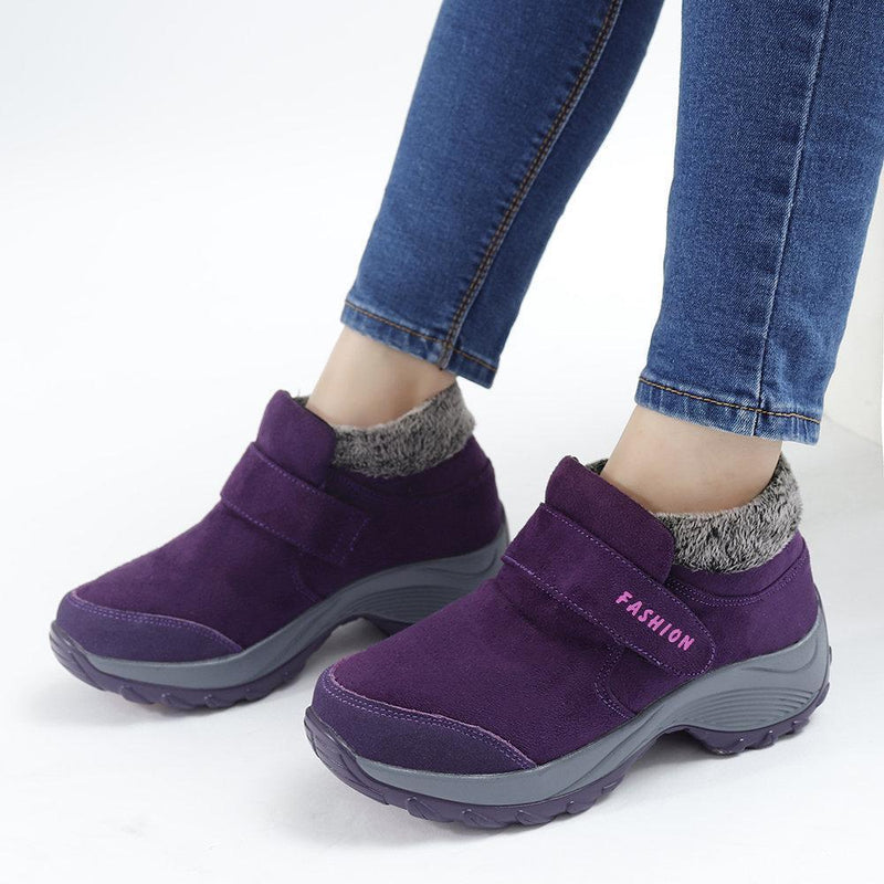 Comfortable Gym Sport Shoes Velvet Snow Sneakers