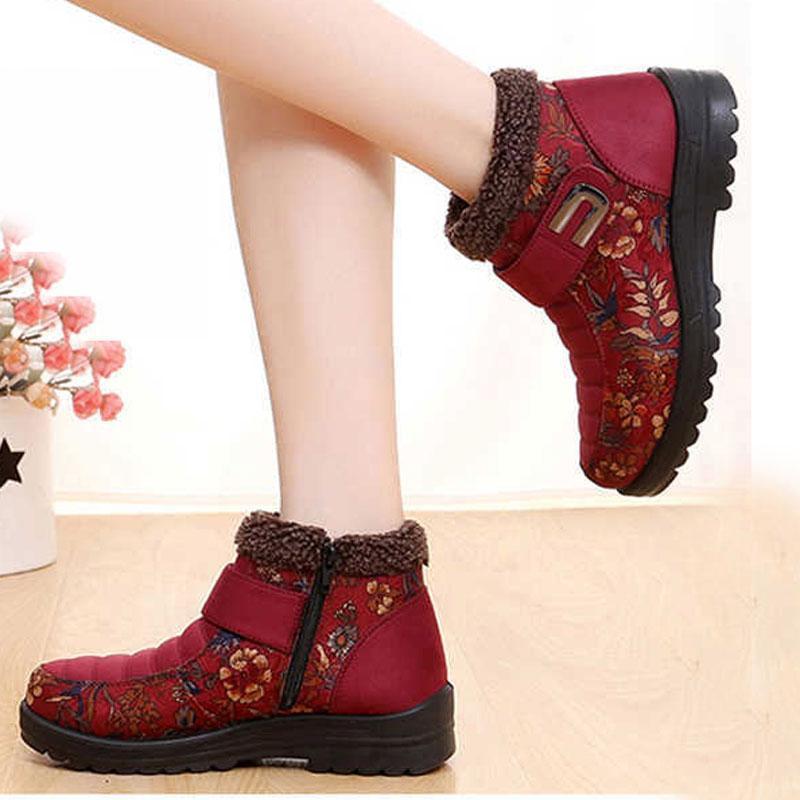 Non-Slip Warm Cotton Shoes Women's Winter Shoes