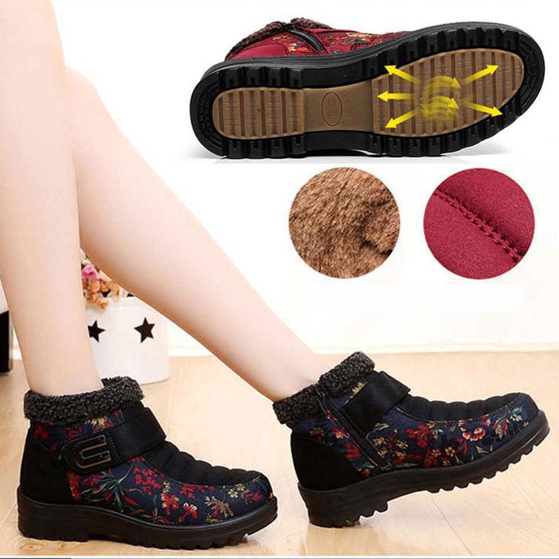 Non-Slip Warm Cotton Shoes Women's Winter Shoes