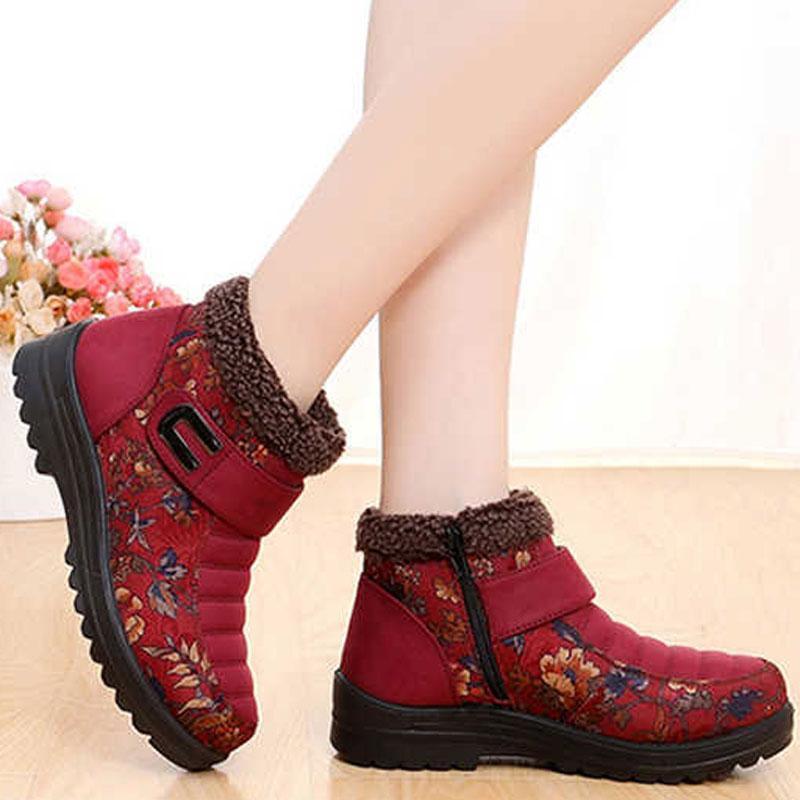 Non-Slip Warm Cotton Shoes Women's Winter Shoes