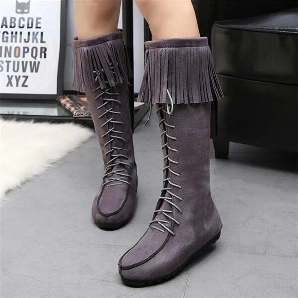 Fashion Winter Blinding Plain High Boots