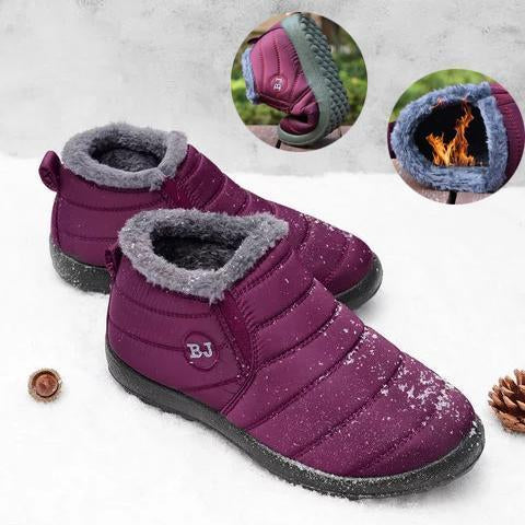 Casual Winter Waterproof Plain Boots