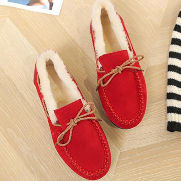 Contrast Stitching  Color Block Flat/Loafers