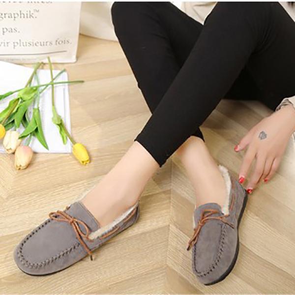 Contrast Stitching  Color Block Flat/Loafers