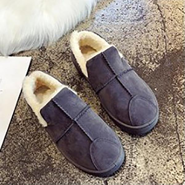 Contrast Stitching  Color Block Flat/Loafers