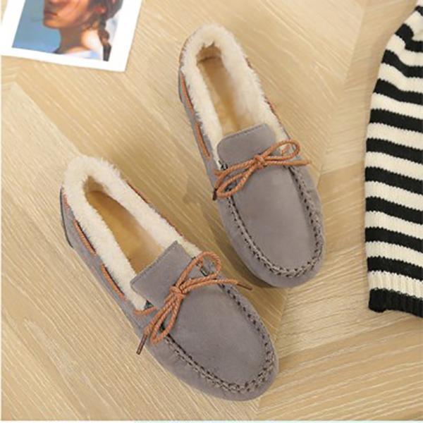 Contrast Stitching  Color Block Flat/Loafers