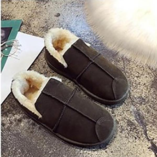 Contrast Stitching  Color Block Flat/Loafers