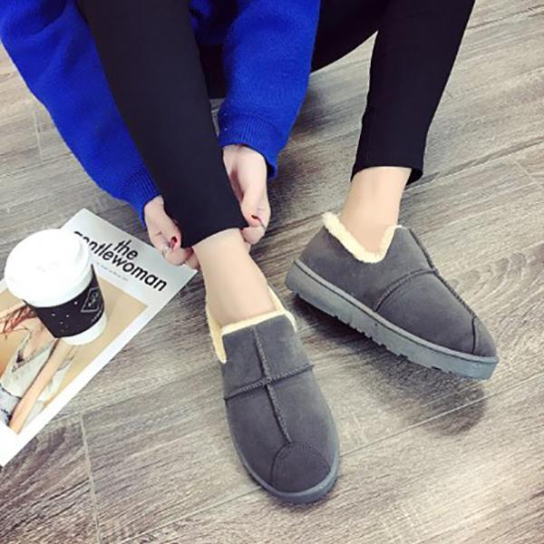 Contrast Stitching  Color Block Flat/Loafers