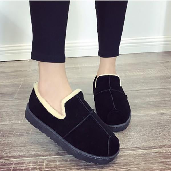 Contrast Stitching  Color Block Flat/Loafers