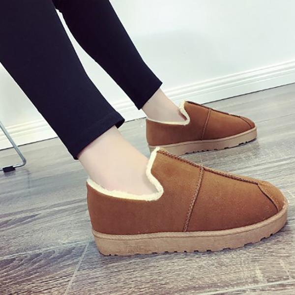 Contrast Stitching  Color Block Flat/Loafers