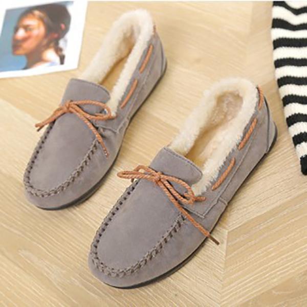 Contrast Stitching  Color Block Flat/Loafers