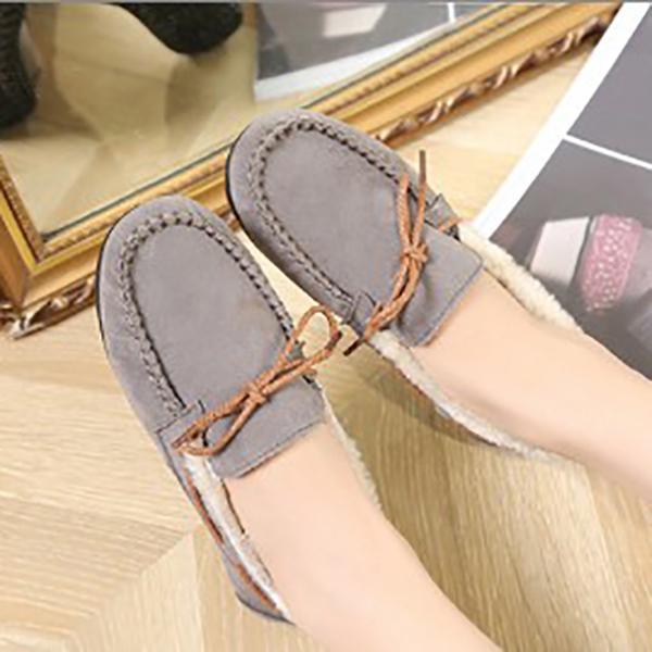 Contrast Stitching  Color Block Flat/Loafers