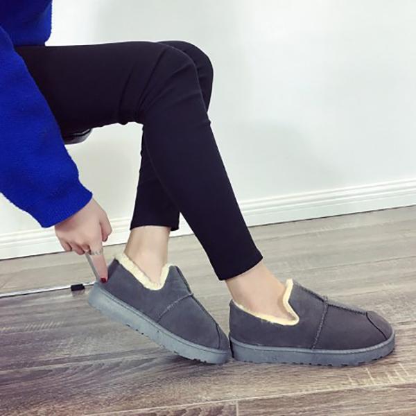 Contrast Stitching  Color Block Flat/Loafers