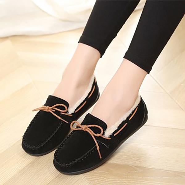 Contrast Stitching  Color Block Flat/Loafers