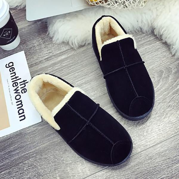 Contrast Stitching  Color Block Flat/Loafers