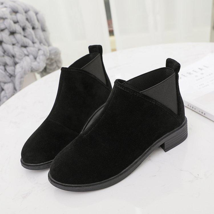 Fashion Suede Chelsea Boots