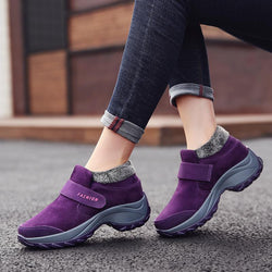 Comfortable Gym Sport Shoes Velvet Snow Sneakers