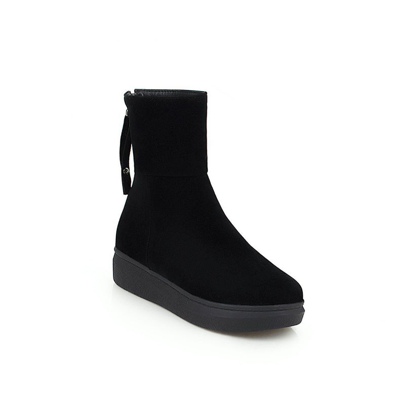 Fashion Round Head Snow Boots