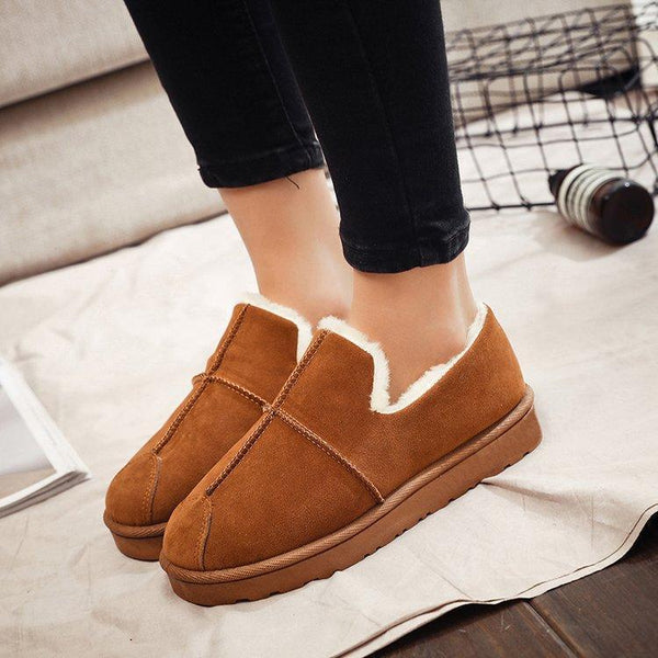 Casual Thicken Sole Cotton Padded Short Snow Boots