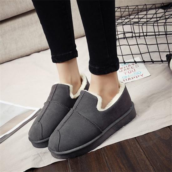 Casual Thicken Sole Cotton Padded Short Snow Boots