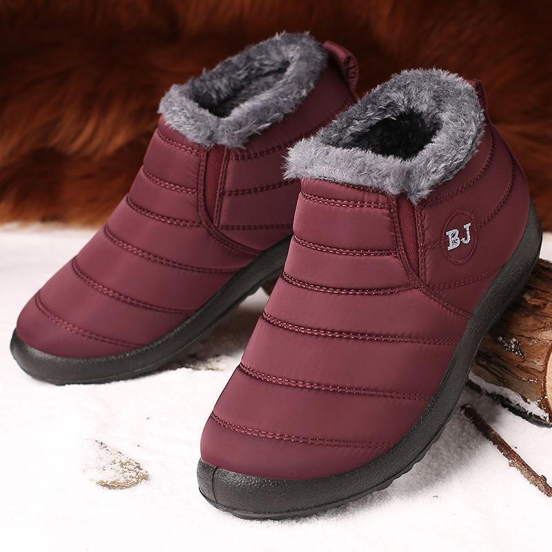 Casual Winter Waterproof Plain Boots