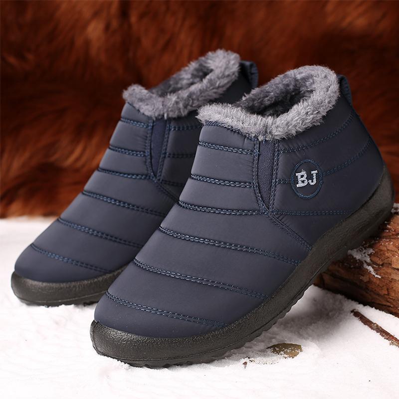 Casual Winter Waterproof Plain Boots