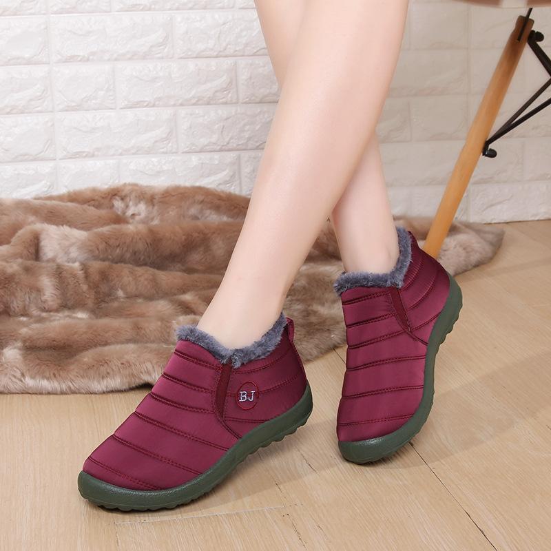 Casual Winter Waterproof Plain Boots