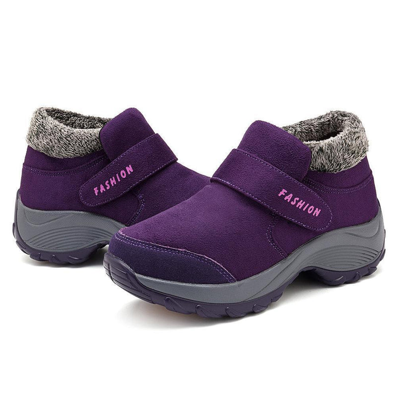 Comfortable Gym Sport Shoes Velvet Snow Sneakers